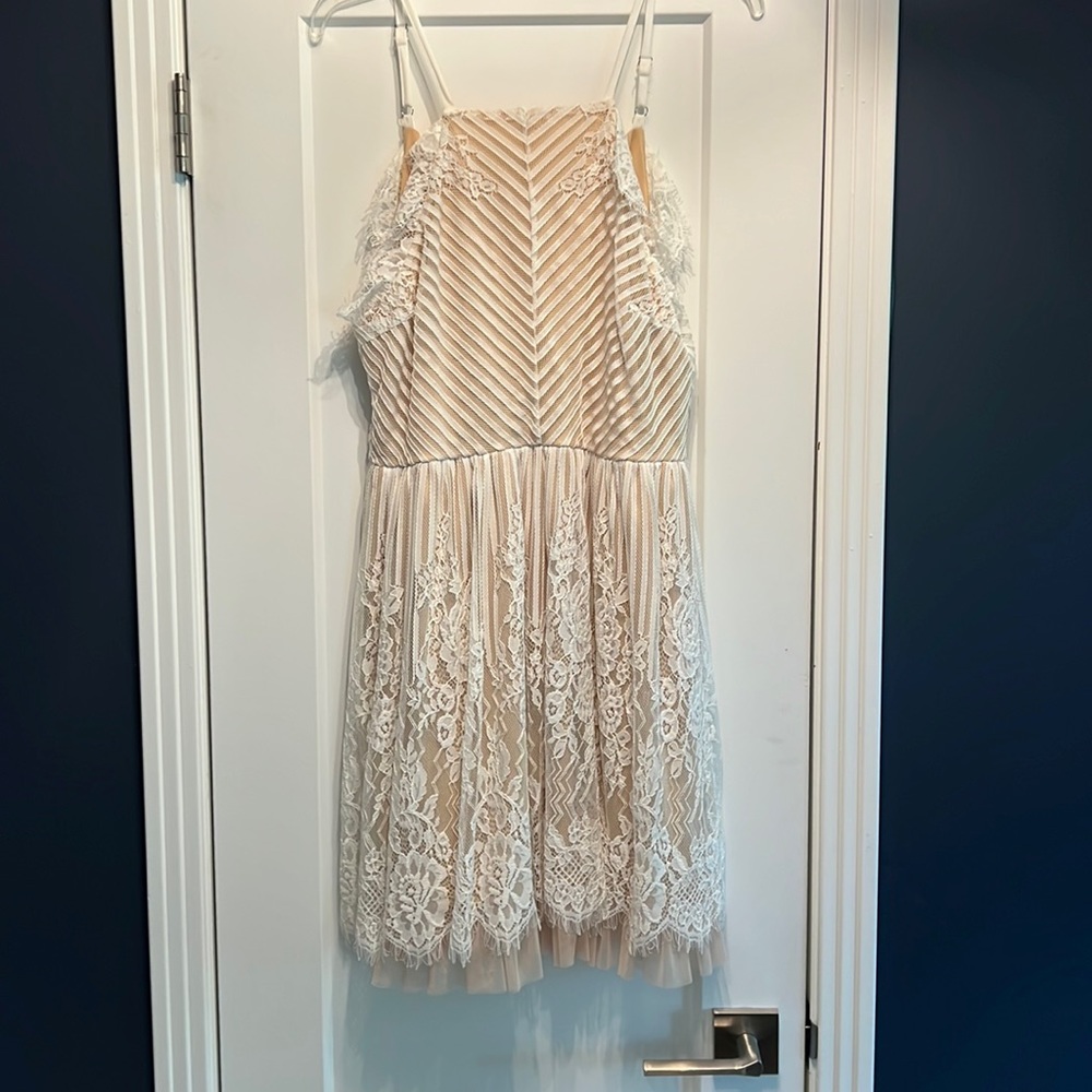 Francesca’s Mini Lace Dress